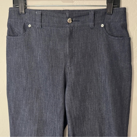 Joseph Ribkoff Denim Medium Blue High-Rise Bootcut Jeans SZ 8/29 NEW! - Picture 6 of 16